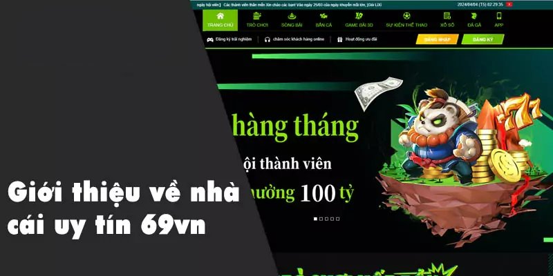 Những chi tiết nội trội về nhà cái 69VN 
